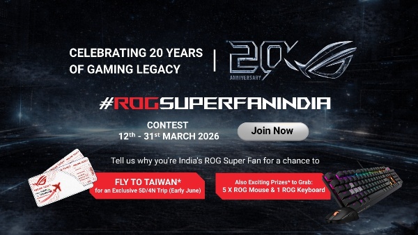 ASUS Launches ROG Super Fan Contest in India: How to Participate