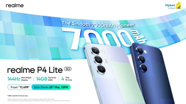 realme P4 Lite 5G Launched In India With 7000mAh Battery