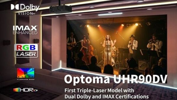 Optoma UHR90DV Projector Launched With Dolby Vision, IMAX Enhanced