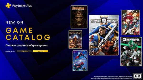 PlayStation Plus Game Catalog for March 2026: Space Marine 2, More