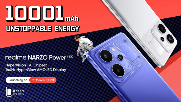 Realme Narzo Power 5G Launching in India Today: What to Expect Realme Narzo Power 5G Launching in India Today: What to Expect