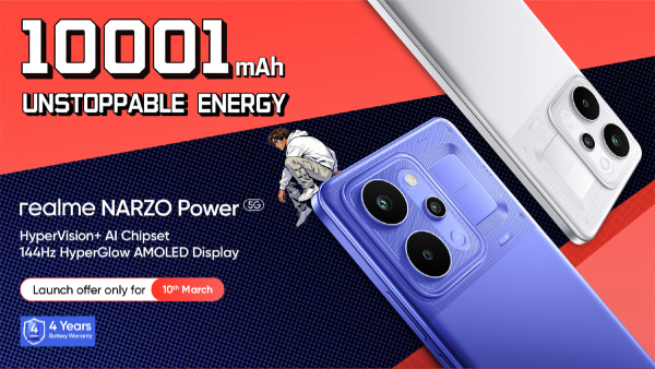 Realme Narzo Power 5G Sale in India Today: Get All the Details Here 
