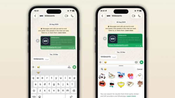 WhatsApp for iOS Adds Emoji-Based Sticker Suggestions in Latest Update