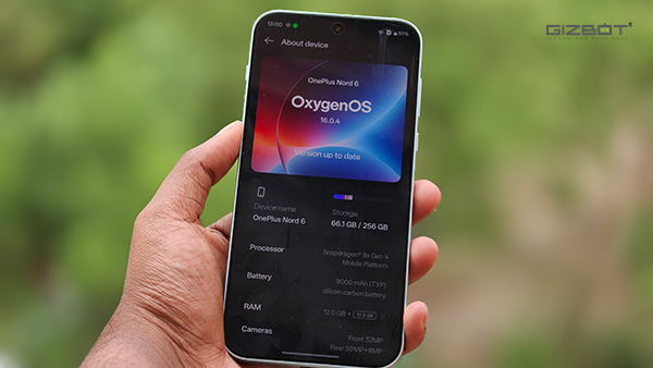 OnePlus Nord 6 Review: Software and Features