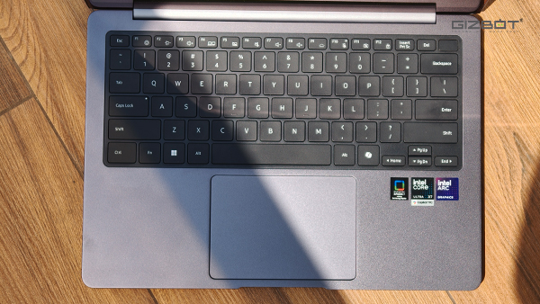 Samsung Galaxy Book6 Pro Review: Keyboard and Trackpad