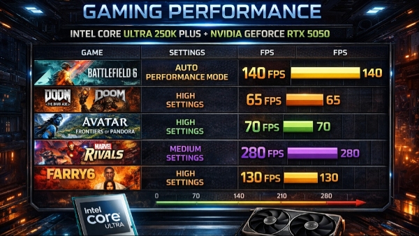 Intel Core Ultra 250K Plus Review: Thermals and Noise