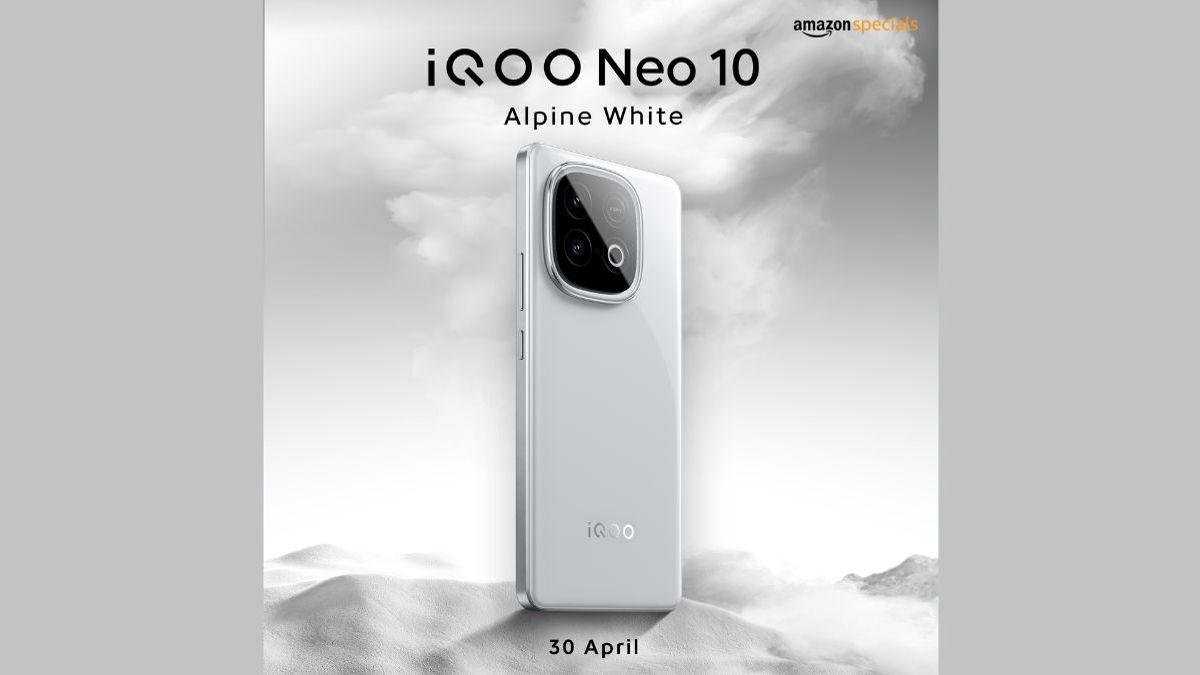 iQOO Neo 10 Gets New Alpine White Colour Option In India: Check Price and Sale Date