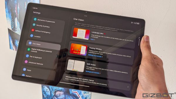 Lenovo Idea Tab Plus Review: Software and Features