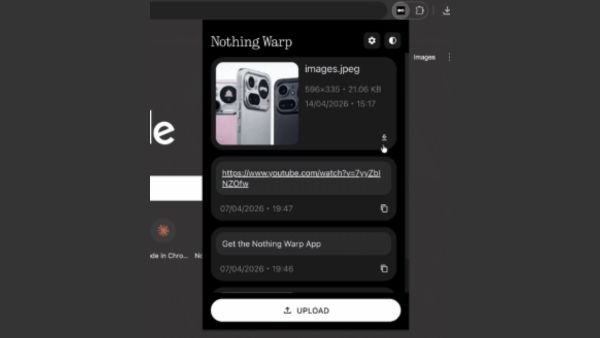 How to Use Nothing Warp to Transfer Files Between Your Phone and PC