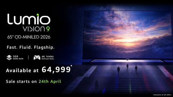Lumio Vision 9 (2026) Smart TV Launched in India