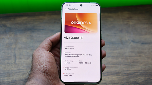 vivo X300 FE: Software and Features