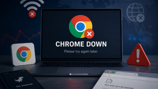 Google Chrome Outage Impacts Search And App