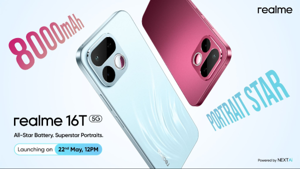 Realme 16T 5G Launching in India on May 22: What to Expect Realme 16T 5G Launching in India on May 22: What to Expect