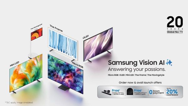 Samsung Vision AI TV Lineup 2026 Launched in India