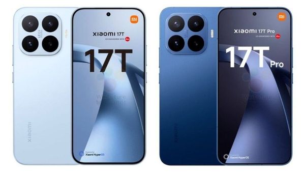 Xiaomi 17T, 17T Pro Full Specs and Renders Leaked Ahead of Launch