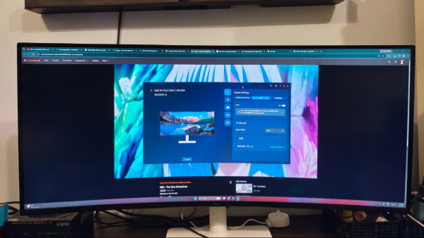 Dell 34 Plus USB-C Monitor Review: Software / Bundled Experience