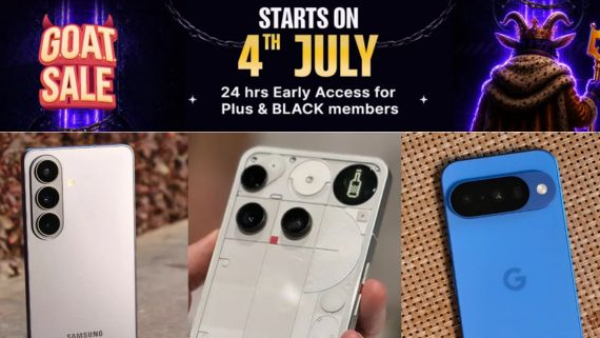 Flipkart GOAT Sale Kicks Off July 4: Early Access, Bank Offers, & More Flipkart GOAT Sale Kicks Off July 4: Early Access, Bank Offers, & More