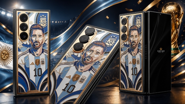 Caviar Pits iPhone Against Samsung with Messi and Ronaldo Editions Caviar Pits iPhone Against Samsung with Messi and Ronaldo Editions