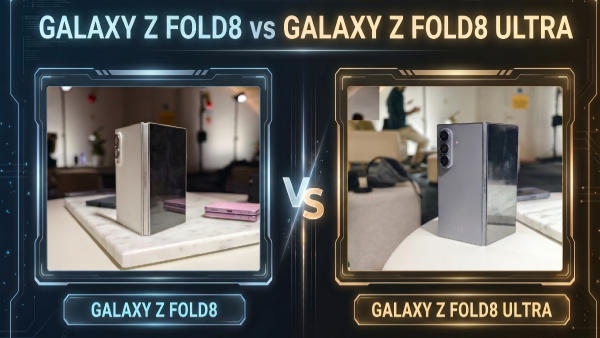 Samsung Galaxy Z Fold8 vs Fold8 Ultra: Hands-on Comparison Samsung Galaxy Z Fold8 vs Fold8 Ultra: Hands-on Comparison