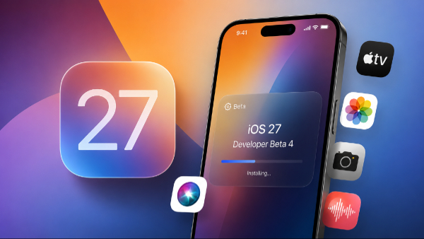 iOS 27 Beta 4 Arrives With Camera, AirPods, and Siri Improvements iOS 27 Beta 4 Arrives With Camera, AirPods, and Siri Improvements