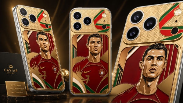 Caviar Pits iPhone Against Samsung with Messi and Ronaldo Editions Caviar Pits iPhone Against Samsung with Messi and Ronaldo Editions
