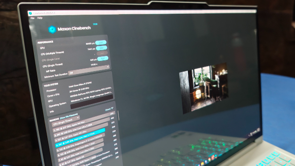 Lenovo Legion 7i (2026) Review: CPU Performance
