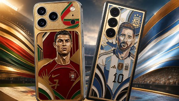 Caviar Pits iPhone Against Samsung with Messi and Ronaldo Editions Caviar Pits iPhone Against Samsung with Messi and Ronaldo Editions