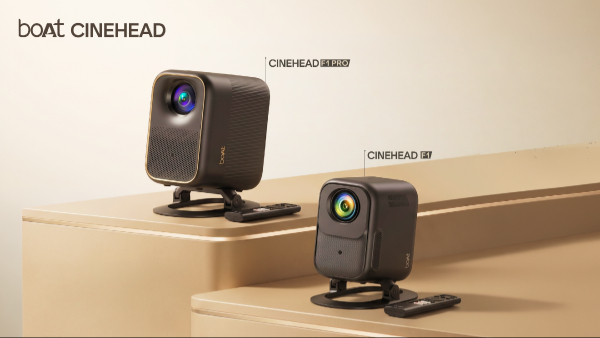 boAt CineHead F1 Pro Projector Launched in India boAt CineHead F1 Pro Projector Launched in India