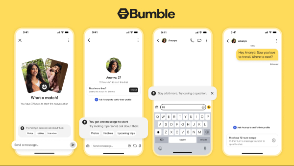 Bumble’s Biggest Change Yet: Men Can Message First Bumble’s Biggest Change Yet: Men Can Message First