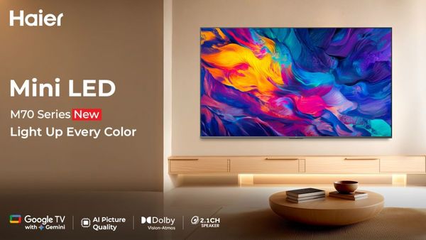 Haier M70 Mini LED TV Series Launched in India Haier M70 Mini LED TV Series Launched in India