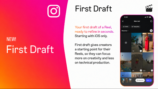 Instagram Just Made Creating Reels Much Easier With First Draft Instagram Just Made Creating Reels Much Easier With First Draft