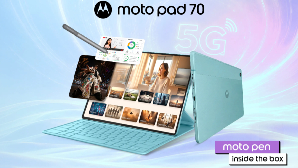 Moto Pad 70 5G Launched in India: Check Price & Specifications Moto Pad 70 5G Launched in India: Check Price & Specifications
