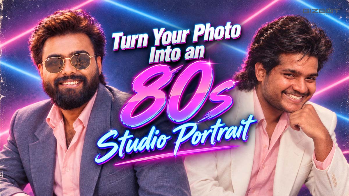 How to Turn Your Photo Into an 80s Studio Portrait With ChatGPT