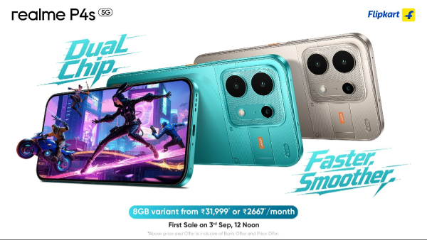 Realme P4s 5G Now Available for Purchase in India Realme P4s 5G Now Available for Purchase in India
