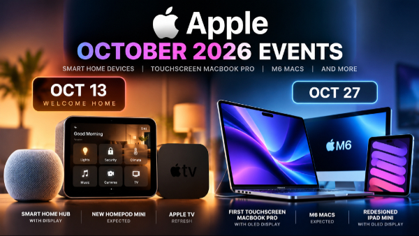 Apple’s ‘Welcome Home’ Event on October 13: What to Expect Apple’s ‘Welcome Home’ Event on October 13: What to Expect