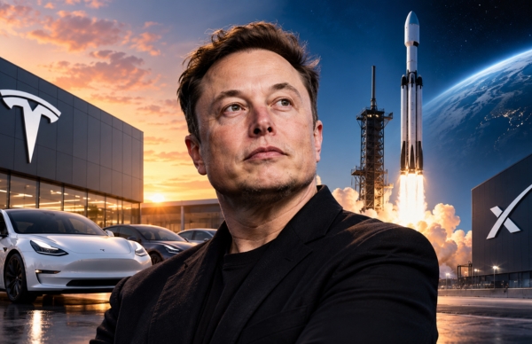 Elon Musk Is Considering a Tesla and SpaceX Merger Elon Musk Is Considering a Tesla and SpaceX Merger