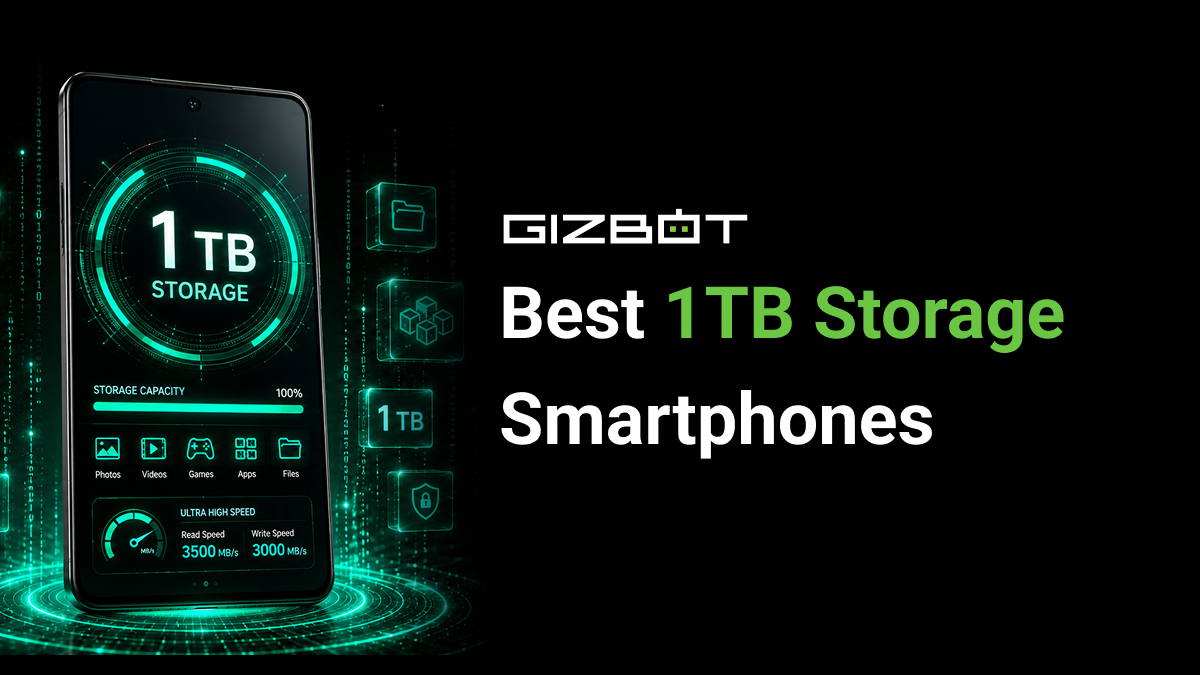 Best 1TB Storage Smartphones