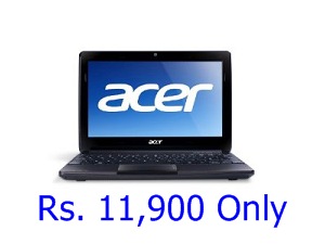 ಏಸರ್ ಪುಟ್ಟ ಲ್ಯಾಪಿ ದರ ಕೇವಲ 11 ಸಾವಿರ ರು. ಏಸರ್ ಪುಟ್ಟ ಲ್ಯಾಪಿ ದರ ಕೇವಲ 11 ಸಾವಿರ ರು.