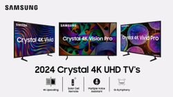 Samsung: 2024 ಸ್ಯಾಮ್‌ಸಂಗ್ ಕ್ರಿಸ್ಟಲ್ 4K ಟಿವಿ ಸರಣಿ ಲಾಂಚ್‌! ಬೆಲೆ ಎಷ್ಟು?