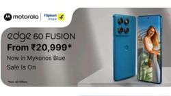 Motorola Edge 60 Fusion: ಭಾರತದಲ್ಲಿ ಹೊಸ ಮೈಕೊನೊಸ್ ಬ್ಲೂ ಬಣ್ಣದಲ್ಲಿ ಬಿಡುಗಡೆ!