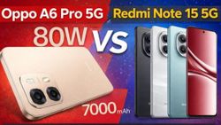 Oppo A6 Pro 5G vs Redmi Note 15 5G: ಮಧ್ಯಮ ಬೆಲೆಯಲ್ಲಿ ಯಾವುದು ಬೆಸ್ಟ್? 