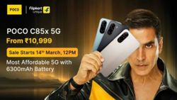 ಭಾರತದಲ್ಲಿ Poco C85x ಬಿಡುಗಡೆ: ₹10,999 ಕ್ಕೆ 6,300mAh ಬ್ಯಾಟರಿಯ 5G ಫೋನ್!