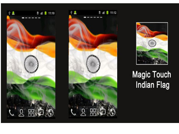 ಮ್ಯಾಜಿಕ್‌ ಟಚ್‌ ಇಂಡಿಯನ್‌ ಫ್ಲ್ಯಾಗ್