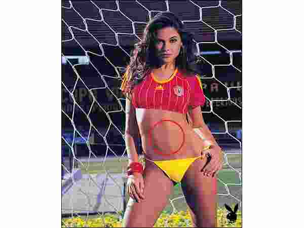 ರೂಪದರ್ಶಿಯ ಹೊಕ್ಕಳು ಮಾಯ .!