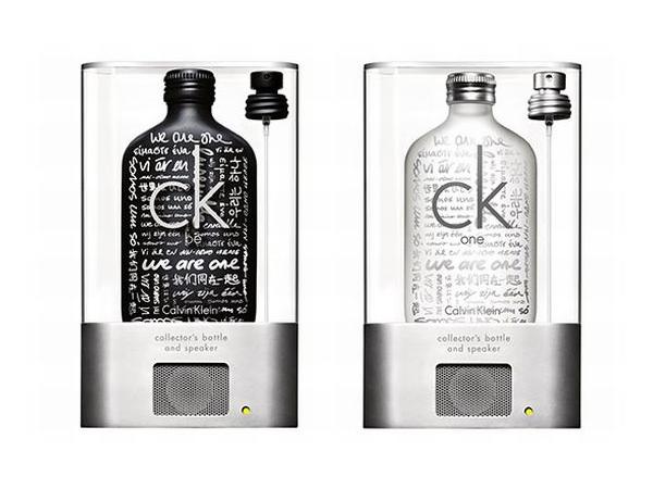 CK limited-edition MP3 bottle