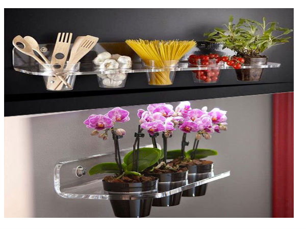 Transparent Shelves