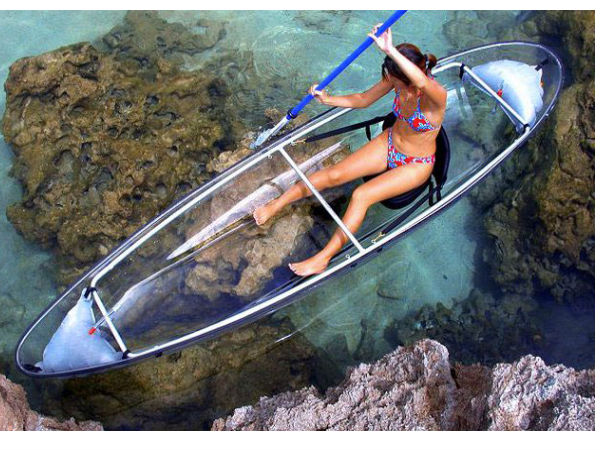 Transparent Kayak by Clear Blue Hawaii