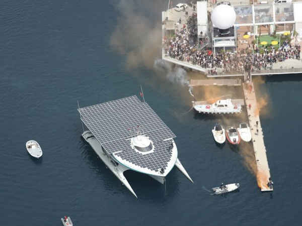 ವಿಶ್ವದ  ದೊಡ್ಡ ಸೋಲಾರ್‌ ಬೋಟ್‌ ಇಲ್ಲಿದೆ ನೋಡಿ