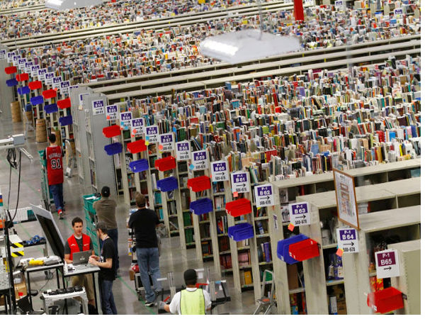 ಅಮೇಜಾನ್‌.ಕಾಂ ಗೋದಾಮು ಹೇಗಿದೆ ಗೊತ್ತಾ ?