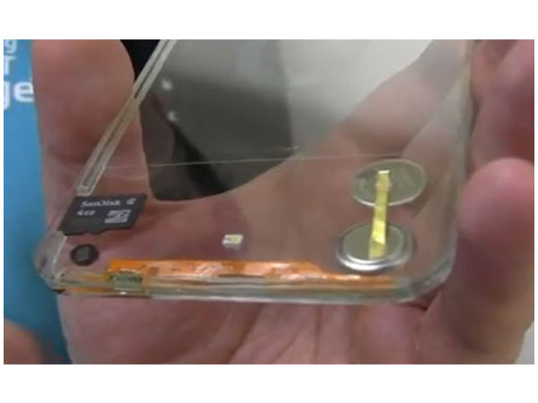 ಮಾರಕಟ್ಟೆಗೆ ಬರಲಿದೆ ಪಾರದರ್ಶಕ ಮೊಬೈಲ್‌ 